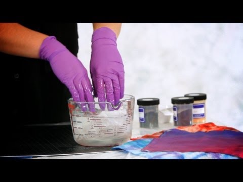 How to Prepare Fabric | Tie Dyeing