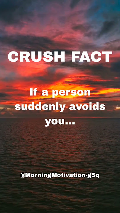 Signs a person has a crush on you #crushfacts #crush #lovefacts