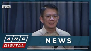 New Senate President Chiz Escudero holds press conference | ANC