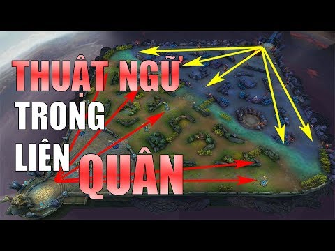 THUẬT NGỮ Thông dụng Trong Liên Quân Phần 1 - Arena of Valor