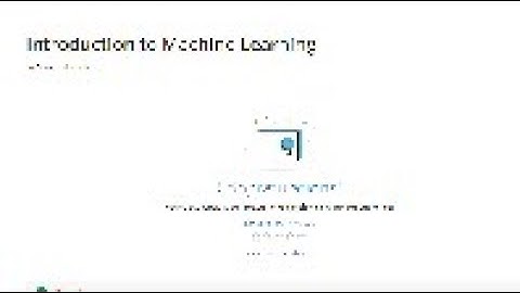 Coursera : Introduction to Machine Learning | Week 2 | Quiz Answer