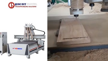 Máy cnc router 3 đầu SM-1325B3 I Máy CNC 3 đầu dao
