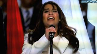 Lea Michele From GLEE Singing America The Beautiful At Superbowl Xlv !!!!(, 2011-02-07T00:46:13.000Z)