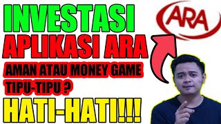 Hati-hati! Aplikasi ARA Penghasil Uang Penipuan Berkedok Investasi