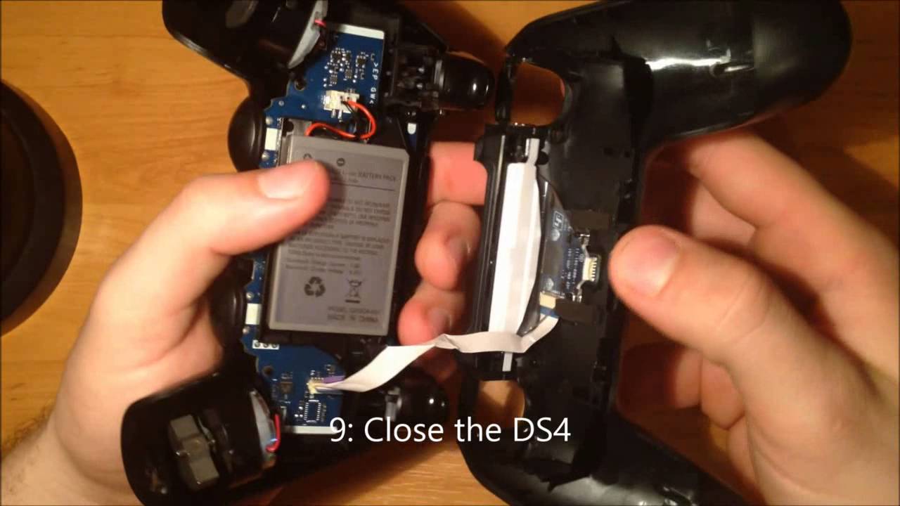 Dualshock 4 Lightbar turn Damage on controler) - YouTube