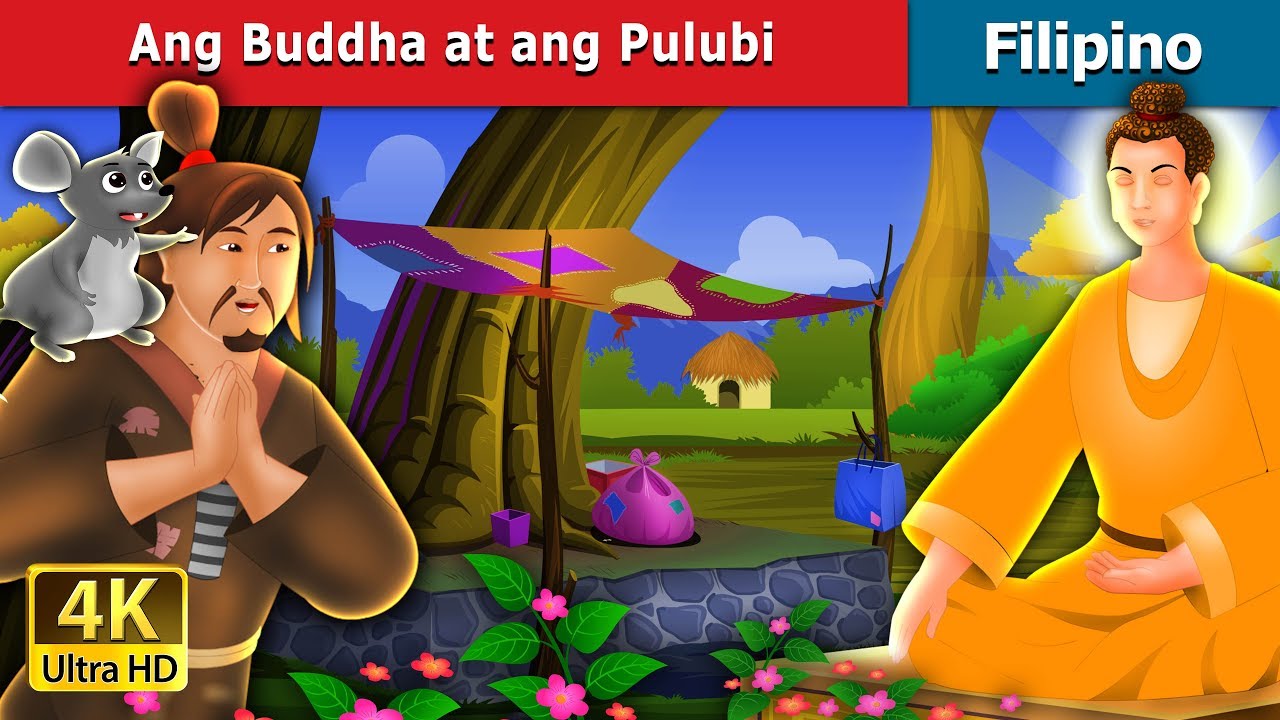 Ang Buddha at ang Pulubi  The Buddha And The Beggar Story in Filipino  FilipinoFairyTales