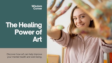 The Healing Power of Art Exploring the Impact of Creativity on Mental Health @wisdomcorner1 #life