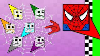 Squares vs Spider Man – Survival Challenge💥🟥 screenshot 4