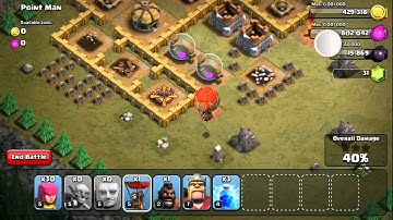 Clash of Clans Level 36: Point Man (walkthrough