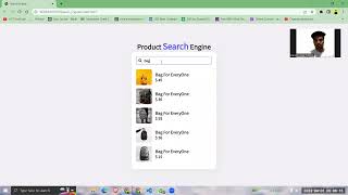 JavaScript Project For Beginners |  Product Search Engine | Javascript | Beginners|#javascript | #1