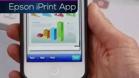 Print photos and documents from your iPhone with the Epson iPrint App