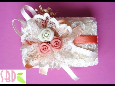 Tutorial: Decorare le saponette - Soap decoration