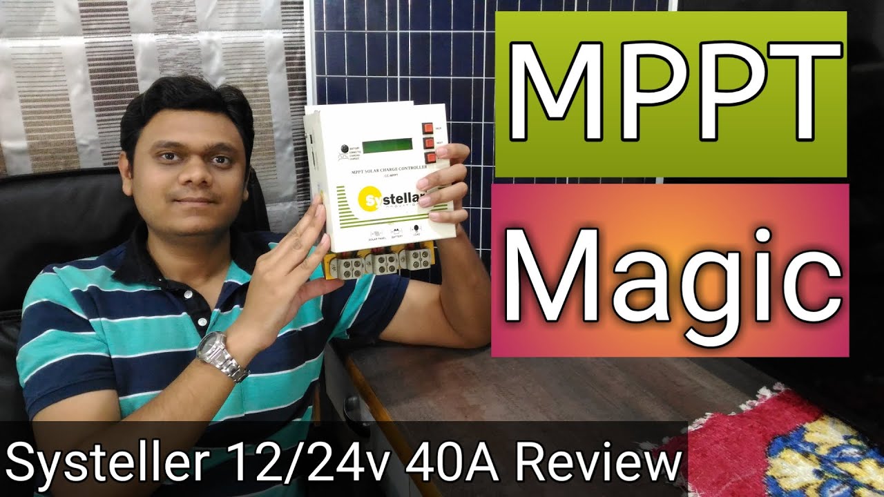 Video review of the Systellar CC-MPPT-Compact MPPT solar charge controller