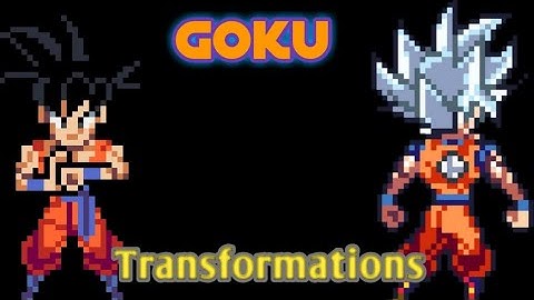 Goku All transformations Sprite animation