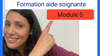 تكوين الصحة Module 5Aide soignante