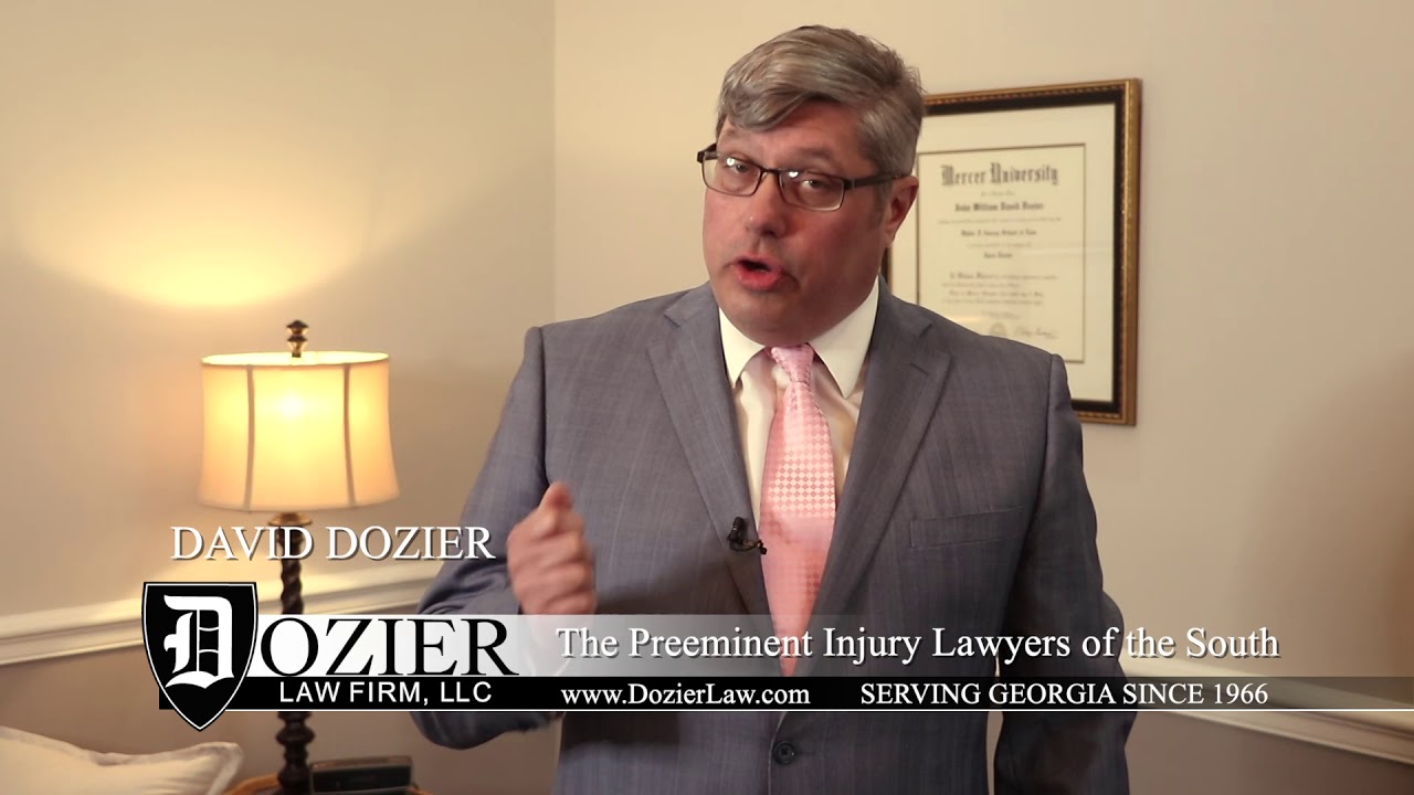 Dozier Law Firm Bossman Macon YouTube