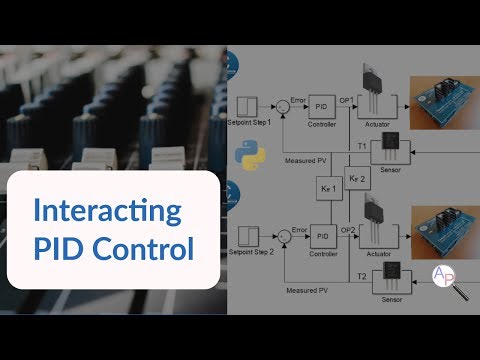 Interacting PID Control with Arduino TCLab