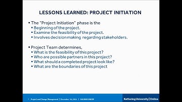 Final Presentation MGMT 619  - Project and Change Management