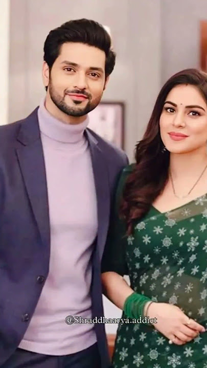 Sardha arya with shakti arora #kundali Bhagya #karan#preeta #trending #shorts