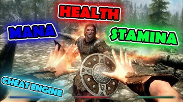 Skyrim - Infinite Mana/Health/Stamina With Cheat Engine