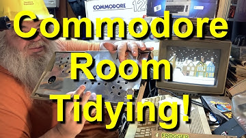 Commodore 64 128 Box Room Tidying Re-Assembly Sorting Documenting Xmas Demo TPUG - Episode 1409