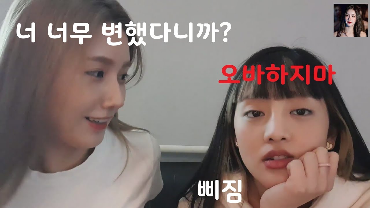 민니가 미연에게 삐진 이유는? [댕댕이자매] /(여자)아이들 미연, 민니