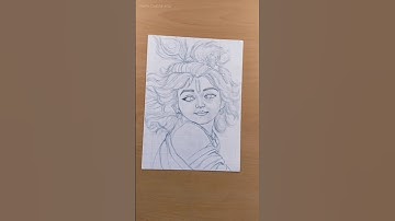 Outline drawing of Little Krishna #shorts #art #drawing #krishna  #shortsfeed