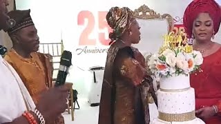 Oba Elegushi &amp; His Queen Live At Prophet &amp; Prophetess Olubori 25 Year Anniversary Of ROSAC Ministry