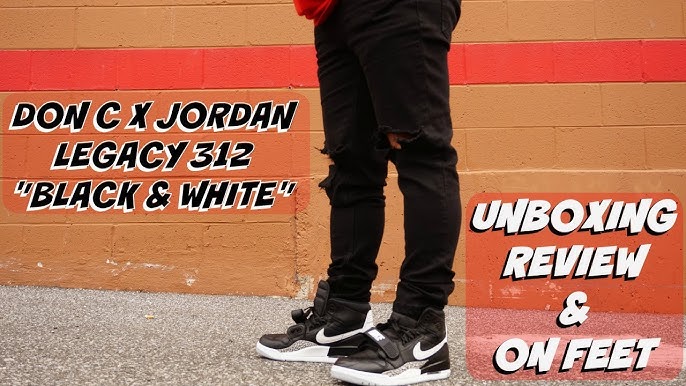 How To Wear The Jordan Legacy 312 On Feet Youtube