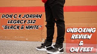 jordan legacy 312 black white