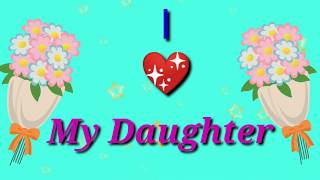 Happy daughter's day whatsapp status 💐💐