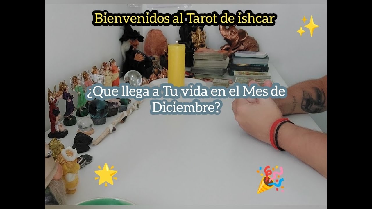 Tarot interactivo ¿Qué llega a Tu Vida en el Mes de Diciembre? - YouTube