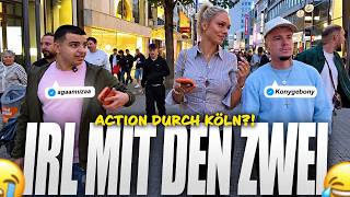 Erster Stream Mit Agaamuza Kony Irl-Stream Amalia Streamt
