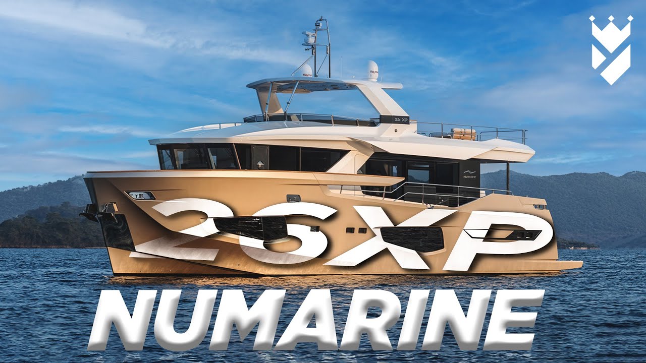 NUMARINE'S 26XP EXPLORER YACHT - SPOT THE YOUTUBERS ON BOARD!
