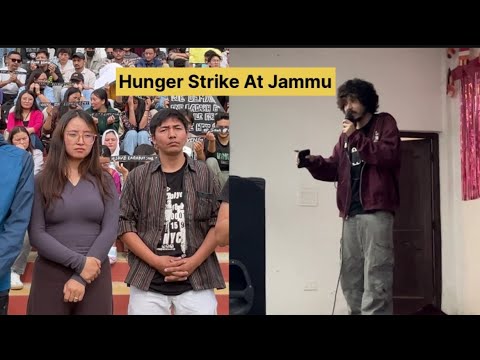 Students From Ladakh Hold Protest Cum Hunger Strike At Jammu In Support ...