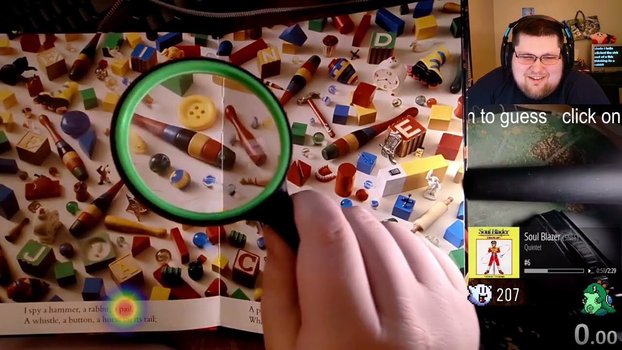 TWITCH PLAYS ISPY 2 and survival ironmon