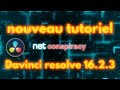 Tuto davinci resolve 1624 motion graphics  background scifi avec un fastnoise node