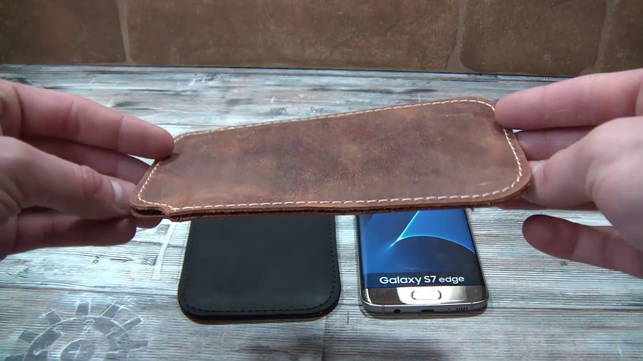Etui do telefonu Samsung Galaxy S7 Edge - pokrowiec skóra bydlęca
