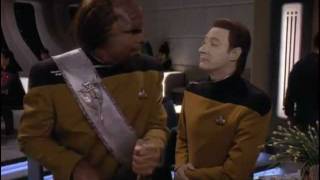 TNG Data trolls Worf (Liaisons)