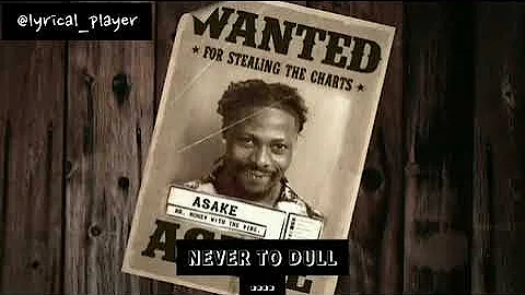 Asake - Dull ( Music Lyrics Video)