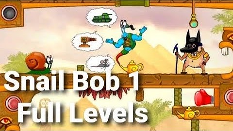Snail Bob 1 - Full Story l Walkthrough