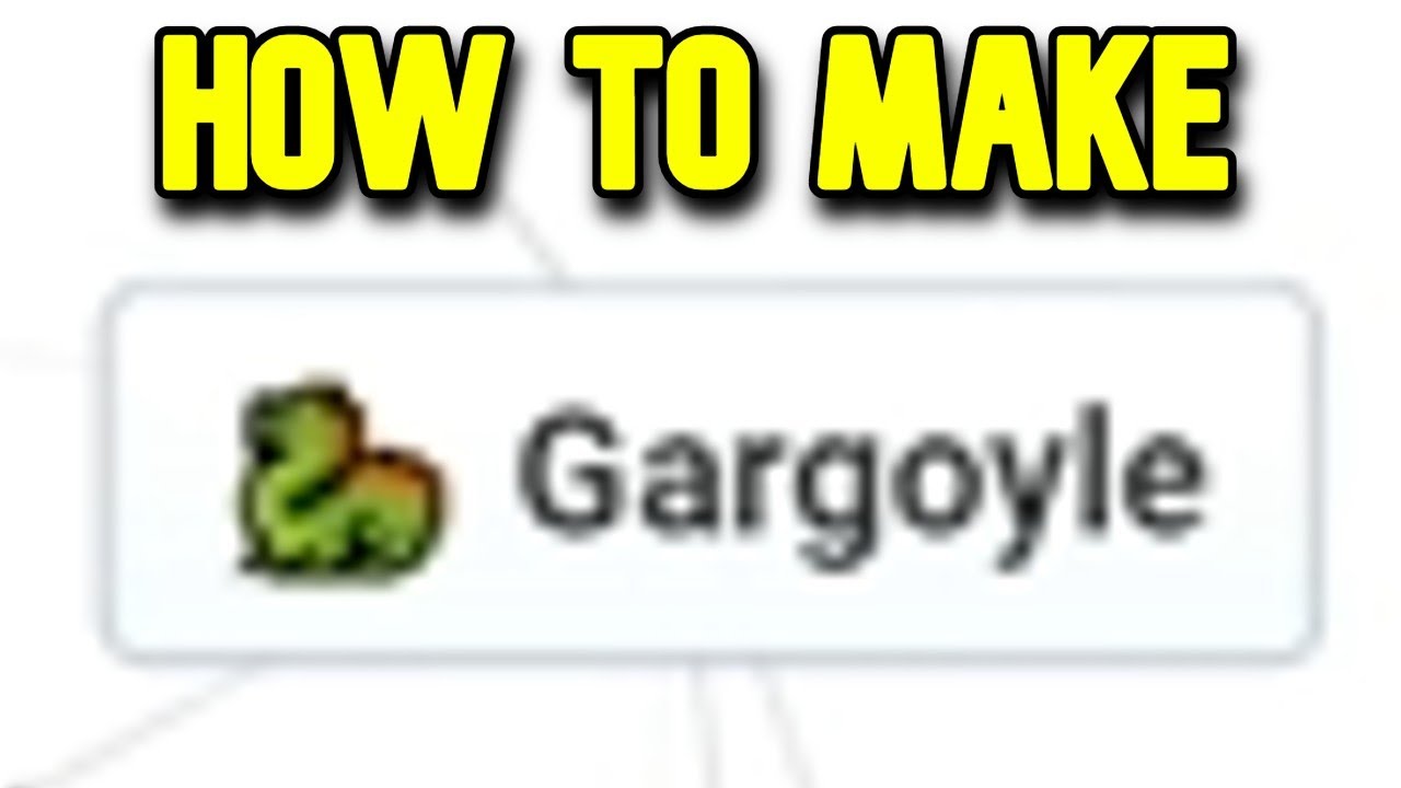 How to Make a Gargoyle in Infinite Craft YouTube