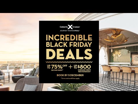 Celebrity Cruises Black Friday Offer 2022