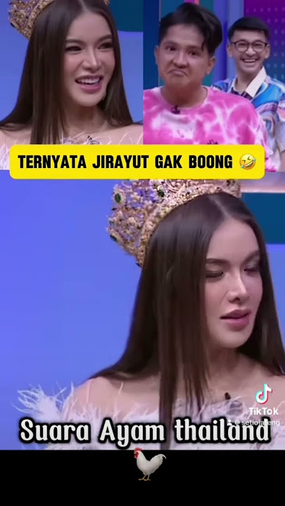 jirayut bikin ngakak . sampe2 suara ayam thailand aja bisa viral 🐓😅 #jirayut #suaraayamthailand