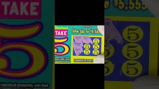 Take 5 #lottery #scratchoffs #scratch #shorts #scratchtickets #lotto #nyclottery #nycscratchtickets