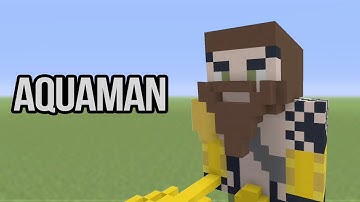 Minecraft | How to Build Aquaman