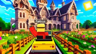 Grote Snelweg Bouwen Naar De Mega Villa In Contentveen (Minecraft Survival)