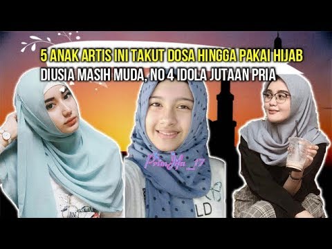 Takut D s 5 Anak Artis  Ini Pakai  Hijab  di Usia Muda  No 