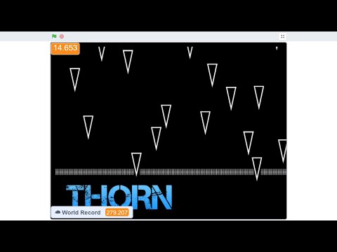 How To Make  Thorn Game In Scratch?#codinggames #easy #coding #education #