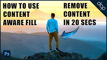 Content Aware Fill Tutorial - Adobe Photoshop 2022 - [ Remove Object From Picture Fast ]